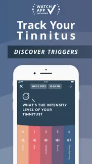tinnilog - tinnitus tracker iphone images 1