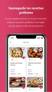 monsieur cuisine app iPhone Captures Décran 3