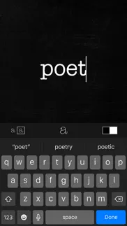 poetics iphone capturas de pantalla 3