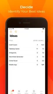 ideabook - idea management iPhone Captures Décran 4