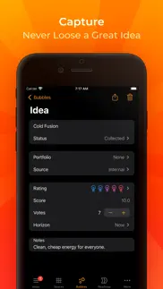 ideabook - idea management iPhone Captures Décran 3