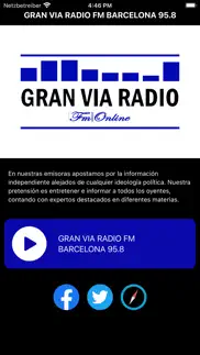 gran via radio fm barcelona iPhone Captures Décran 2