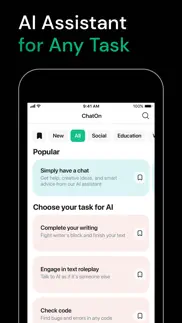 chaton - ai chatbot assistant iphone images 3