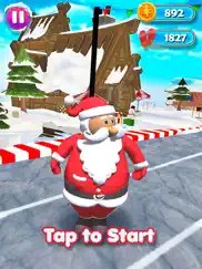 santa run - christmas game iPad Captures Décran 1