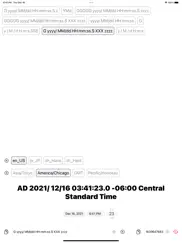 timestamp conversion tool iPad Captures Décran 1