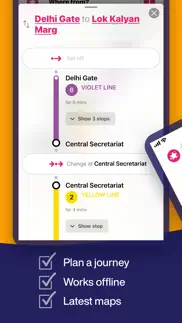 delhi metro interactive map iphone capturas de pantalla 3
