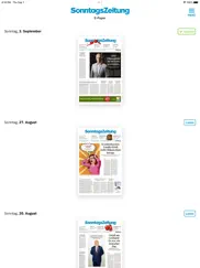sonntagszeitung e-paper ipad images 1