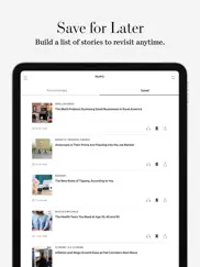 the wall street journal. iPad Captures Décran 1