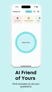 ask chatter ai - smart chatbot iphone images 1