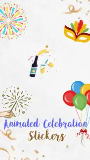 animated celebration stickers iphone images 1