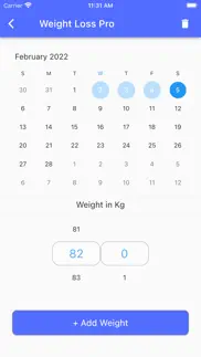 weight loss tracker pro iphone images 3