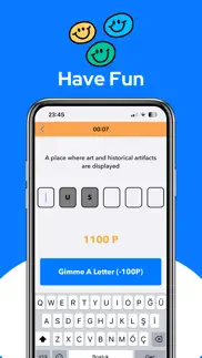 gimme a letter - word game iPhone Captures Décran 3