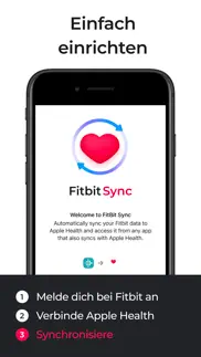 fitbit to apple health sync iphone bildschirmfoto 4