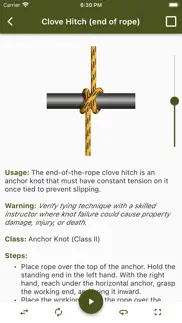 army ranger knots iPhone Captures Décran 2