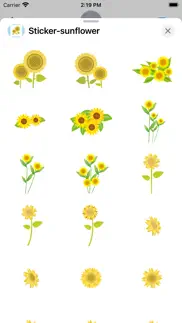 sticker sunflower iphone images 1