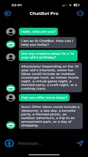 chatbot pro - ai chat bot iphone capturas de pantalla 2