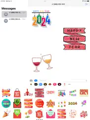 happy new year 2023 -wasticker ipad images 2