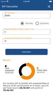 finance eye - calculate irr iphone images 4