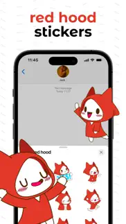 cute red hood айфон картинки 1