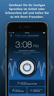 prime sleep recorder pro iphone bildschirmfoto 1