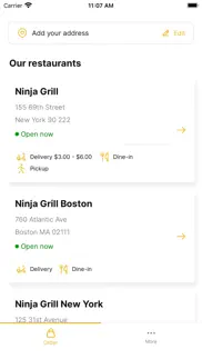 my restaurant client app iphone images 2