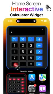 calculator widget -simple calc iphone images 2
