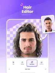 hair changer editor ipad resimleri 4