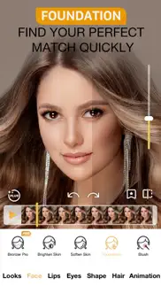 perfect365 video makeup editor iphone resimleri 2