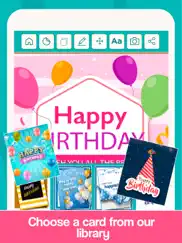happy birthday cards maker . ipad images 4