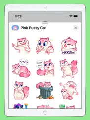 pink pussy cat stickers ipad images 2