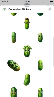 cucumber stickers iphone resimleri 2