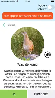 zwitschomat - vogelstimmen id iphone bildschirmfoto 2