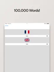 french-english dictionary iPad Captures Décran 4