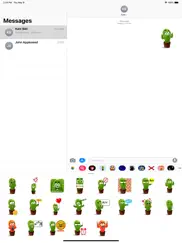 cactus stickers - funny emoji ipad images 2