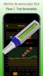 peflog - rastreador de asma iphone capturas de pantalla 1