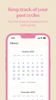 period tracker cycle calendar айфон картинки 3