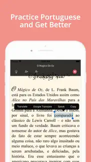 lecture en portugais et audio iPhone Captures Décran 1