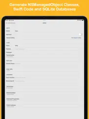 core data manager iPad Captures Décran 2