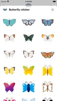 pop and chic butterfly sticker iphone images 1