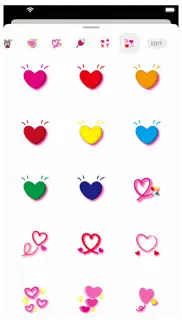hearts 2 stickers iphone images 1