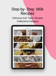 milk recipes - doodh recipes ipad images 1