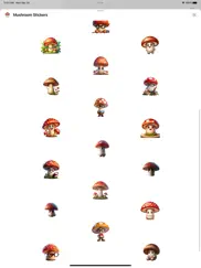 mushroom stickers ipad images 2