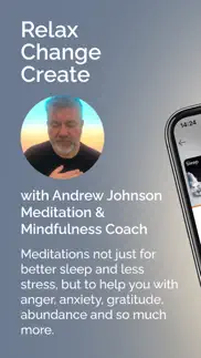 relax change create meditation iphone bildschirmfoto 1