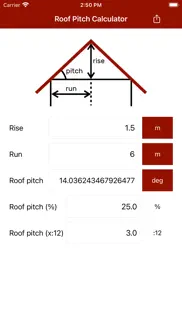 roof pitch calculator iphone images 1