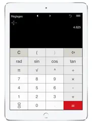 calculatrice de fractions pro iPad Captures Décran 3