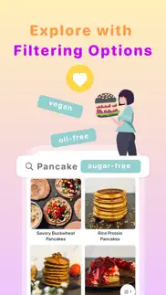 healthy vegan food recipes app iPhone Captures Décran 3