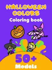 halloween kids coloring book 3 ipad images 1