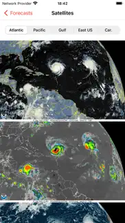 my hurricane tracker & alerts iphone resimleri 2