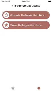 the bottom line liberia iPhone Captures Décran 4