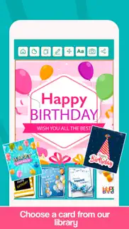 happy birthday cards maker . iphone images 4